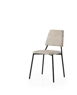 Sada jídelních židlí Lima Ecru and Black, 2 ks
