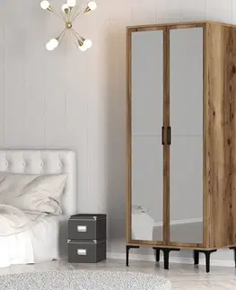 Šatní skříň Kumsal RR - Walnut