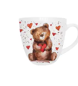 DUO - Hrnek 460ml TEDDY BEAR HEART