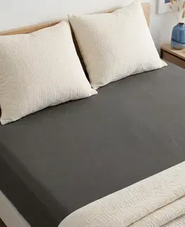 4Home Jersey prostěradlo DELUXE antracit, 120 x 200 cm, 120 x 200 cm
