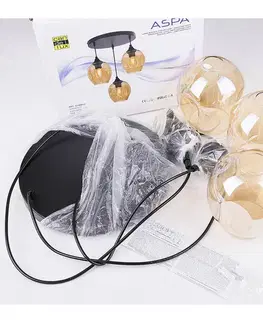 Závěsná lampa ASPA 3xE27 Candellux