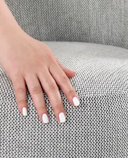 Taburet  Barren Puf Grey