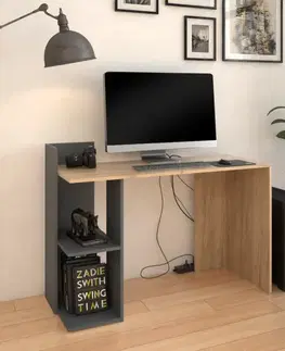 PC stůl s policemi ANDREO NEW Tempo Kondela