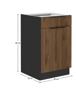 Dřezová skříňka MENZO 50 ZL 1F BB Tempo Kondela