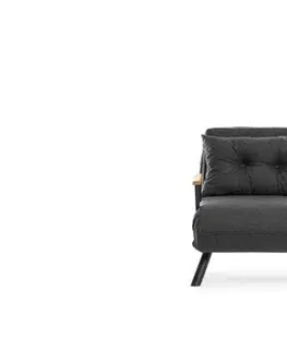 Rozkládací křeslo Sando Single - Dark Grey