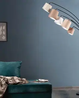 Stojací lampa LANSING Dekorhome