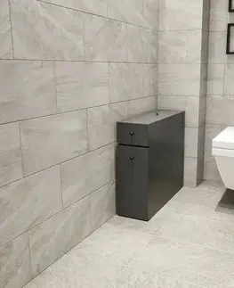 Skříňka do koupelny Calencia Anthracite