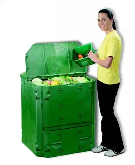 Kompostér 400l recyklovaný plast Dekorhome