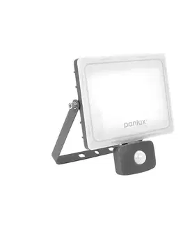 Panlux PN32300016 Reflektorové svítidlo se senzorem Vana profi S šedá, 50 W