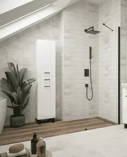 ArtDef Skříňka do koupelny NOVELTY White B30