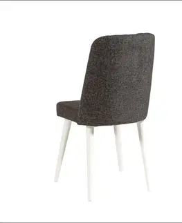 Set stolu a židlí (4 kusy) Costa White-Anthracite