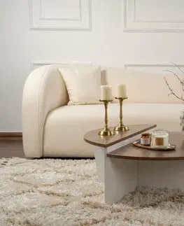 Konferenční stolek Orion - Walnut, White