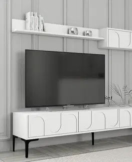 TV stěna / Sestava pod TV Lyon 2 - White, Black