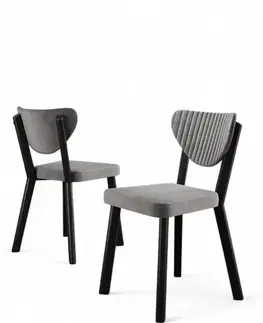 Sada židlí (4 kusy) Arfe - Grey, Black