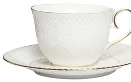 VERONI - Sada přátelská 2 x šálek a 2 x podšálek 250ml Puccini