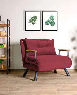 Křeslo Sando Single Maroon