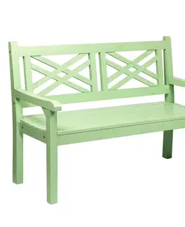 Zahradní dřevěná lavička FABLA 124 cm Tempo Kondela