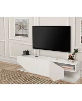 Televizní stolek Inci White