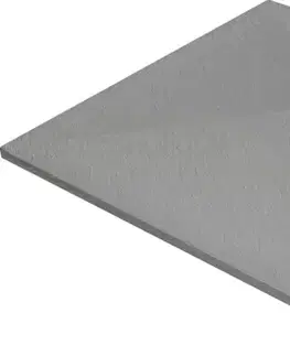 MEXEN Stone+ Sprchová vanička čtvercová 70x70, šedý-beton 44617070