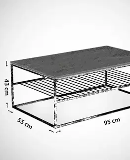 Konferenční stolek Etna - Oak