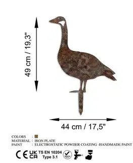 Zahradní dekorace Goose -A 01