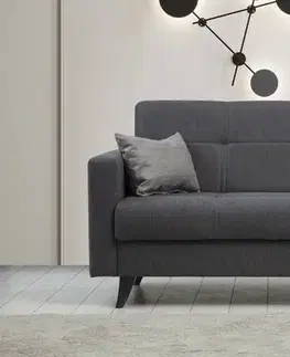 Rozkládací pohovka Polya Dark Grey