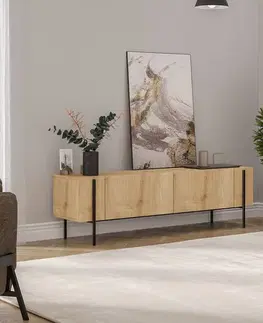 TV stolek Herman - Sapphire Oak