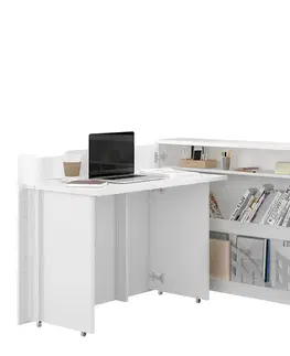 Dig-net nábytek Posuvný stůl Lenart WORK CONCEPT CW-01L | levá Barva: Bílá