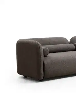 Trojmístná pohovka Victoria Grey Bouclette