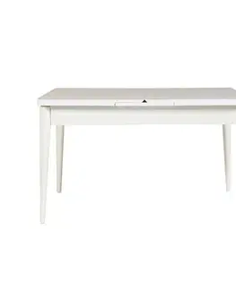 Jídelní set s rozkládacím stolem a židlemi (5 kusů) Vina 0701 - 4 - White, Grey