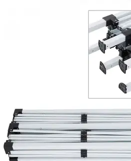 Výsuvný zahradní altán 3x6m D7098 béžová Dekorhome