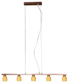 Stropní svítidlo Dakota 5X40W G9 měděné