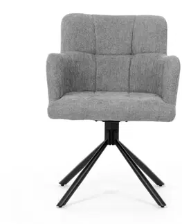 Sada jídelních židlí s vratným mechanismem DCH-T1122 GREY2, 2 ks