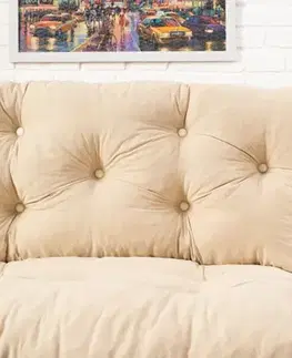 Rozkládací pohovka Nitta Cream