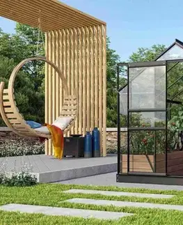 Skleník VENUS 2500 čiré sklo 3 mm Dekorhome