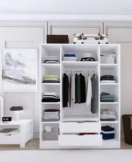 Šatní skříň Duru 4 Door 1600-017