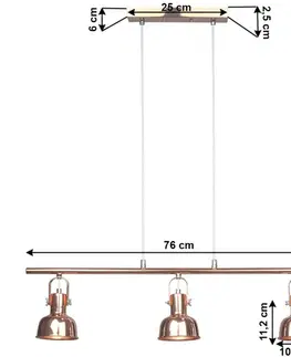 Závěsná lampa AVIER TYP 4 Tempo Kondela
