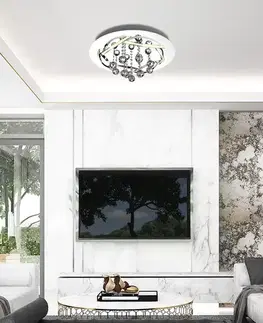 Stropní lampa Apeti Korfu LED chrom 4000K