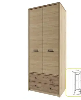 Skříň DIAZ 2D2S Tempo Kondela