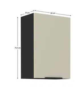 Horní skříňka ARAKA 50 G-72 1F Tempo Kondela