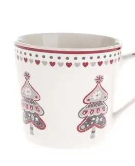 Vánoční porcelánový hrnek Stromek, 400 ml