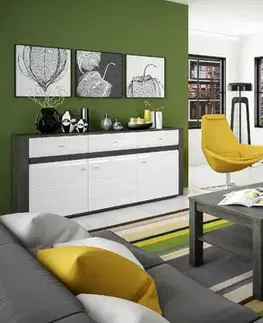 ArtExt Vitrína SEVILLA TYP 33 | s LED osvětlením