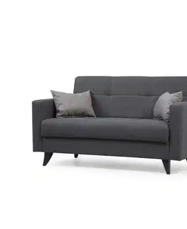 Rozkládací pohovka Polya Dark Grey