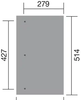 Dřevěná zahradní pergola 671 Weka