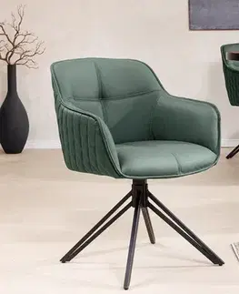 Otočné jídelní křeslo 2 ks KAINEUS Dekorhome