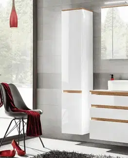 ArtCom Vysoká skříňka do koupelny PLATINUM 800