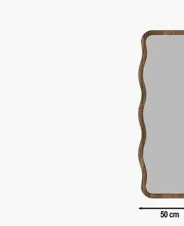 Zrcadlo Aror Walnut 50 x 160 cm