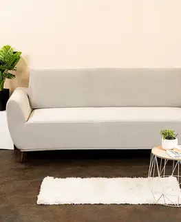 4Home Multielastický potah na sedací soupravu Comfort smetanová, 180 - 220 cm