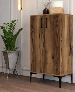 Botník Prag - Walnut