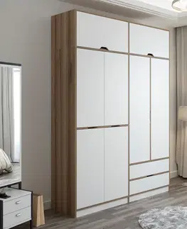 Šatní skříň Elina - 8912